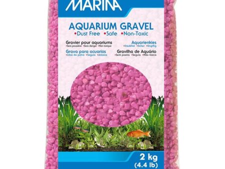 Marina Pink Aquatic Gravel 2kg Hot on Sale