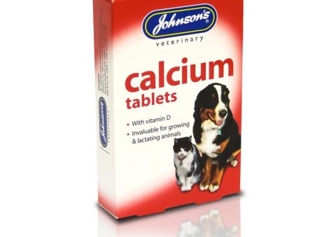 Johnson s Veterinary | Breeding & Puppy Supplement | Calcium Tablets - 40 Pack Online Hot Sale