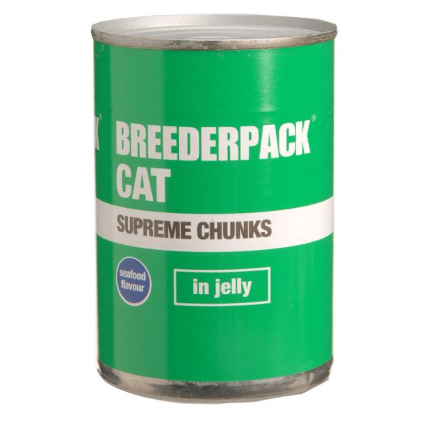 Breederpack Supreme Chunks Cat Food - 12 Pack Online