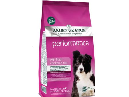 Arden Grange with Chicken & Rice Performance Dog Food 12kg For Sale