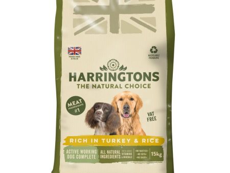 Harringtons Active Worker Dog Food 15kg Supply