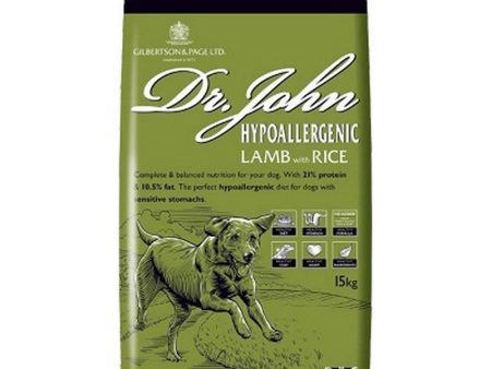 Dr Johns Hypoallergenic Lamb with Rice 12.5kg Cheap