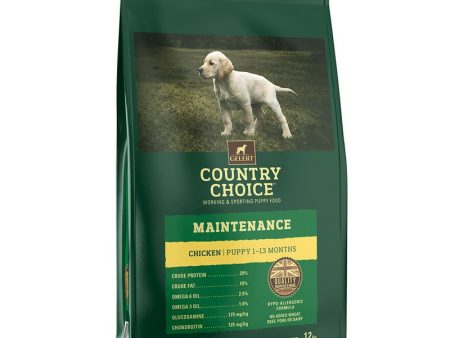 Gelert Country Choice Maintenance Puppy Chicken 12kg Sale