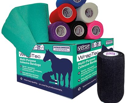 Vetsec Wraptec Cohesive Bandage Online Sale