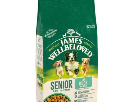 James Wellbeloved Senior Duck & Rice 15kg Online Hot Sale