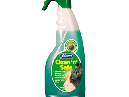 Johnson s Veterinary | Small Pet Cleaning | Clean  N  Safe Disinfectant - 500ml For Discount