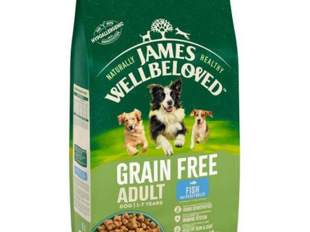 James Wellbeloved Adult Grain Free Fish & Vegetable 10kg on Sale