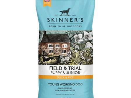 Skinners Field & Trial Puppy Junior Duck & Rice 15kg For Sale