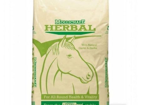 Mollichaff Herbal with Mint & Garlic 12.5Kg For Cheap