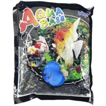 Aqua Base Sky Black Aquarium Gravel 1kg Online now