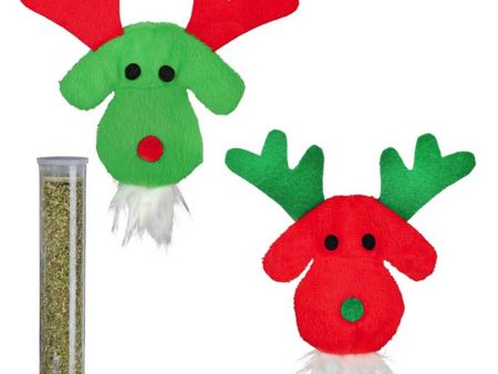 Trixie Christmas | Crinkle Catnip Reindeer | Festive Cat Toy For Cheap