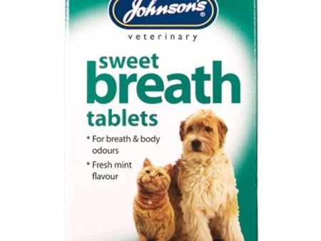 Johnson s Veterinary | Dog & Cat Dental Care | Sweet Breath Tablets Online now