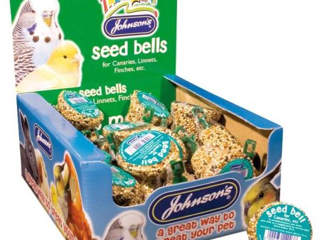 Johnson s Honey Enriched Canary & Finch Treat - Seed Bell For Cheap