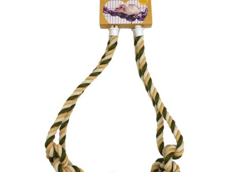 Rosewood Boredom Breaker | Small Pet Activity Toy | Rope Bridge For Discount