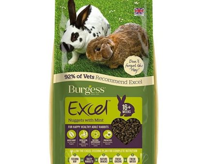 Burgess Excel Rabbit Nuggets 10kg For Discount