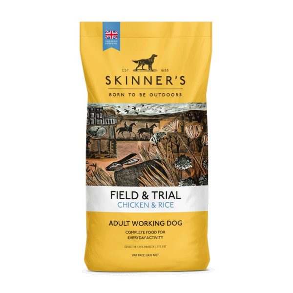 Skinners Field & Trial Chicken & Rice 15kg Fashion