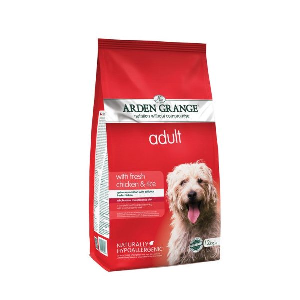 Arden Grange with Chicken & Rice Adult Dog Food 12kg Fashion