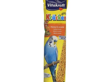 Vitakraft Kracker Budgie Treat Sticks (2 Pack) - Honey & Sesame Online now