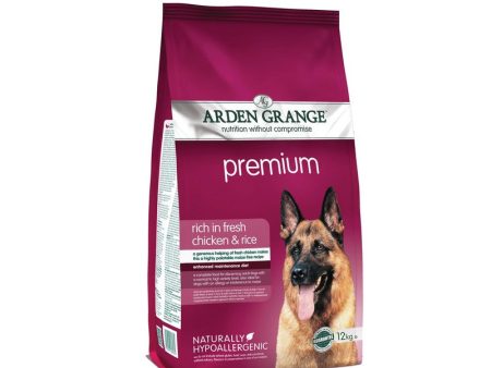 Arden Grange with Chicken & Rice Adult Premium Dog Food 12kg Online Sale