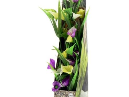 Cheeko Aqua Dreamscapes Aquatic Plant - Flowering Orchid Grass 30cm Sale