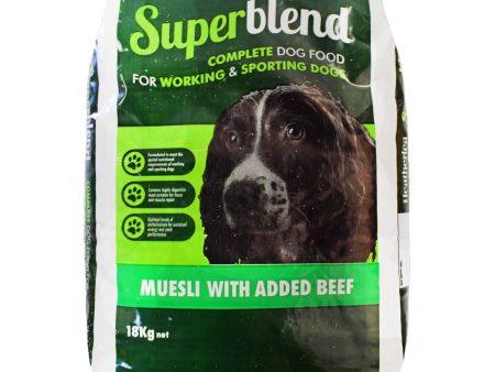 Heatherlea Superblend | Muesli Dog Food | Sporting Dogs | Beef - 15kg Fashion