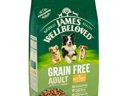 James Wellbeloved Adult Grain Free Turkey & Vegetable 10kg Sale