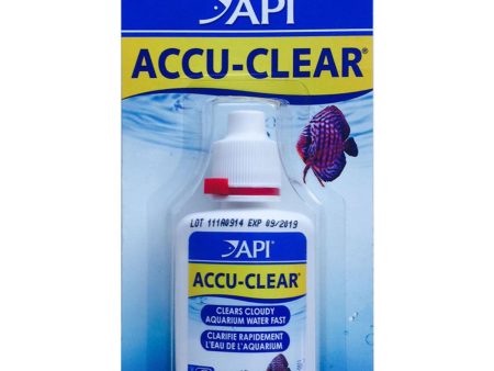 API Accu-Clear Crystal Clear Aquarium Treatment 37ml For Sale