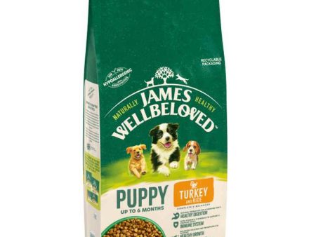 James Wellbeloved Puppy Turkey & Rice 15kg Supply