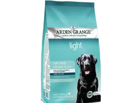 Arden Grange with Chicken & Rice Light Dog Food 12kg Cheap