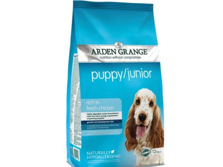 Arden Grange with Chicken Puppy Junior Dog Food 12kg Online now