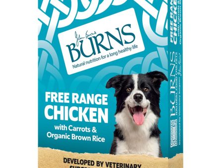 Burns Pet | Gluten Free Wet Dog Food | Free Range Chicken with Carrots & Organic Brown Rice - 395g on Sale