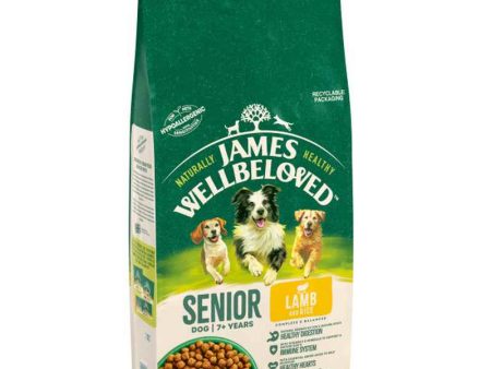 James Wellbeloved Senior Lamb & Rice 15kg Supply