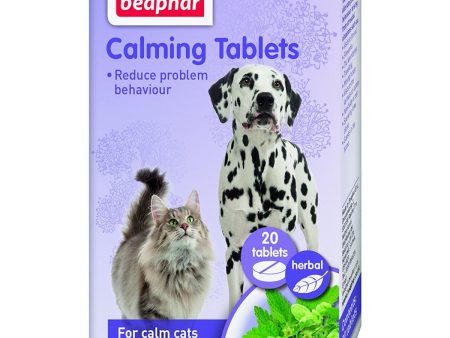 Beaphar | Natural Herbal Calming | Cat & Dog Anxiety Tablets For Discount