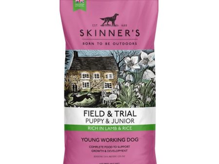 Skinners Field & Trial Puppy Lamb & Rice 15kg Hot on Sale