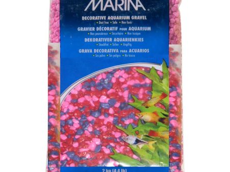 Marina Pink & Purple Jellybean Aquatic Gravel 2kg Online Sale