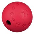 DOGS IN DISTRESS DONATION - Trixie Dog Activity Labyrinth Rubber Snack Ball 6cm Sale