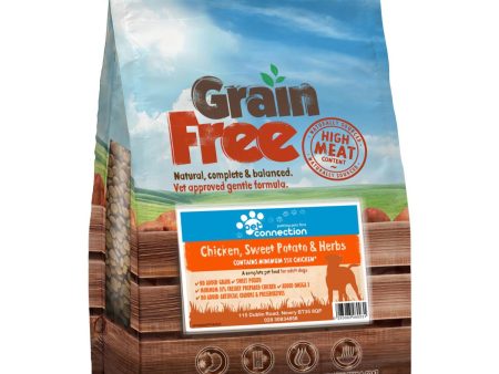 STAFFIE&STRAY RESCUE DONATION - Pet Connection Grain Free Dog Food (Adult) - Chicken 12kg Online now