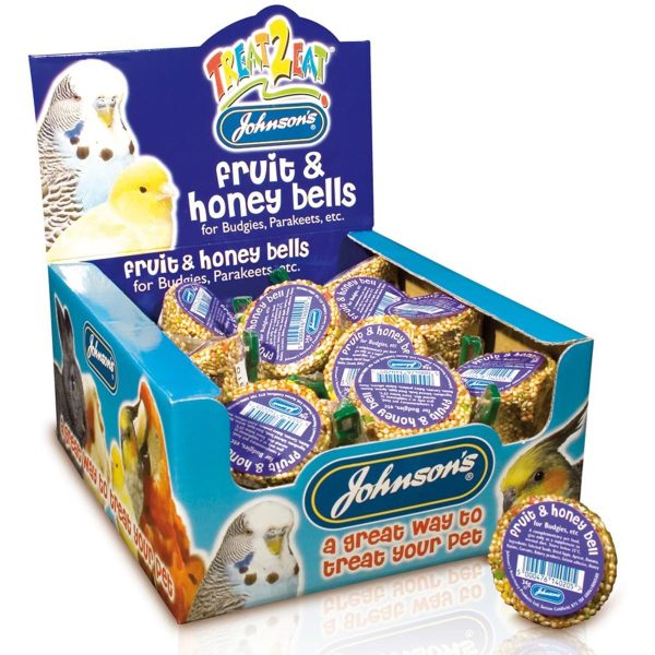 Johnson s Honey Enriched Budgie Treat - Fruit & Honey Bell Discount