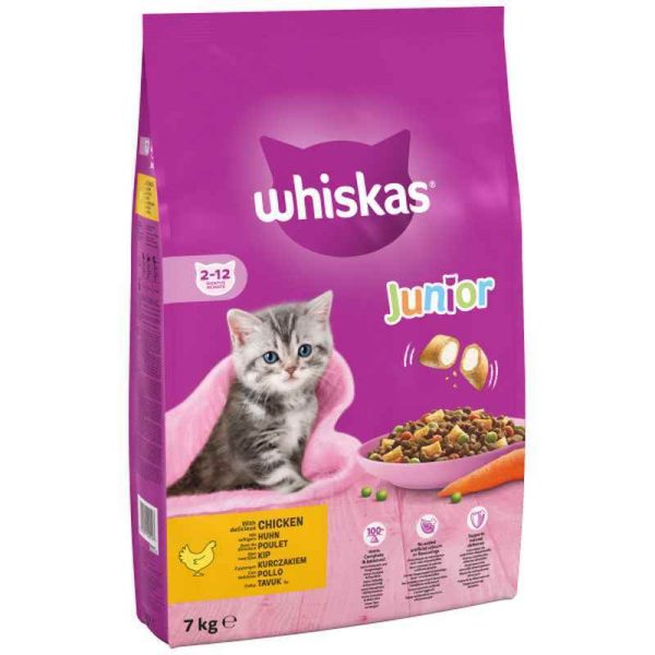 Whiskas Dry 2-12 Mth Kitten Chicken 7 kg For Sale