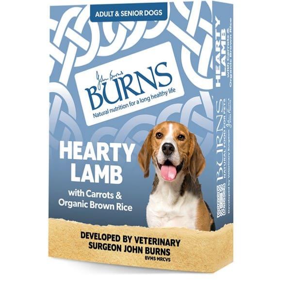 Burns Pet | Gluten Free Wet Dog Food | Hearty Lamb with Carrots & Organic Brown Rice - 395g Supply