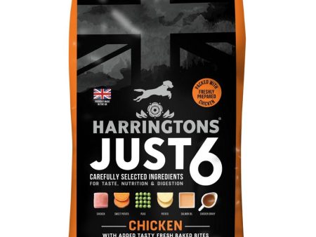 Harringtons Dog Just 6 Dog Food 12Kg Hot on Sale