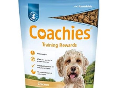 DOGS IN DISTRESS DONATION - Coachies Naturals Dog Training Treats (Adult) - Chicken Chews, 200g Hot on Sale