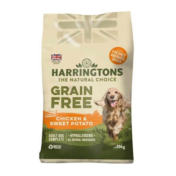 Harringtons Dog Adult Grain Free 15kg Supply