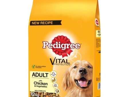 Pedigree Complete Dog Food (Adult) - Chicken 12kg Fashion