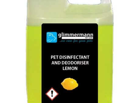 STAFFIE&STRAY RESCUE - Glimmerman Disinfectant Lemon 5L Fashion