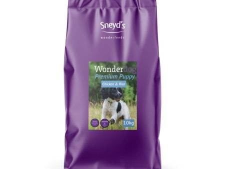 Sneyds Wonderdog Puppy Premium Chicken & Rice 10kg on Sale