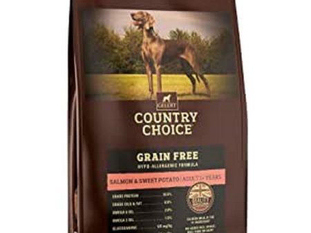 Gelert Country Choice Grain Free Salmon & Sweet Potato Dog Food 12Kg Online Sale