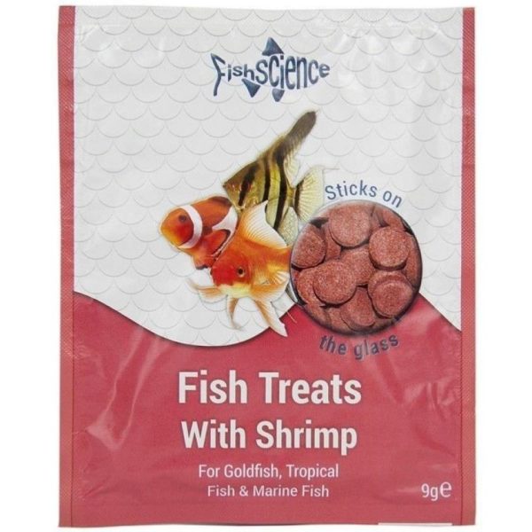 Fish Science Treats With Shrimp (9g Sachet) For Discount