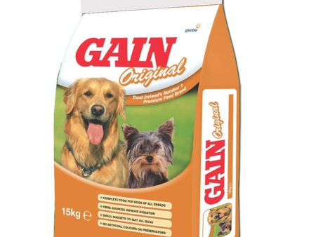 Gain | Dry Dog Food | Original - 15kg For Cheap