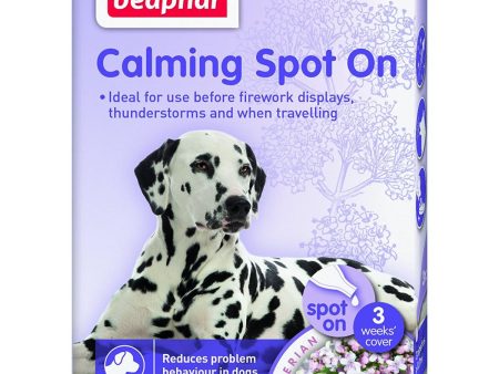 Beaphar | Natural Dog Calming | Herbal Valerian Spot-On Treatment Online Hot Sale